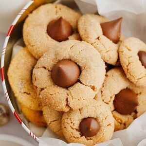 Delicious Peanut Butter Blossom Cookies one dozen